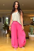 Pure Linen Jensen Hook Up Palazzo Fuchsia 